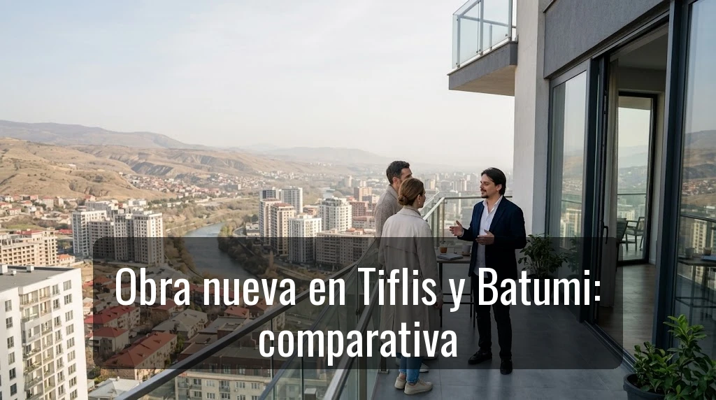 Obra nueva en Tiflis y Batumi: precios y rentabilidad neta